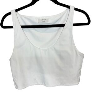 Babaton White Women's Tank Top Size Large